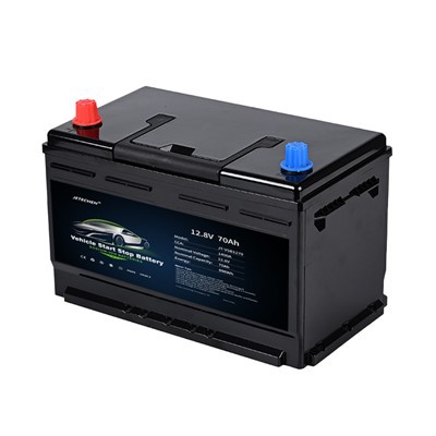 12V 70Ah CCA1400 taaslaetav sõiduki käivituspeatuse naatrium-ioonaku